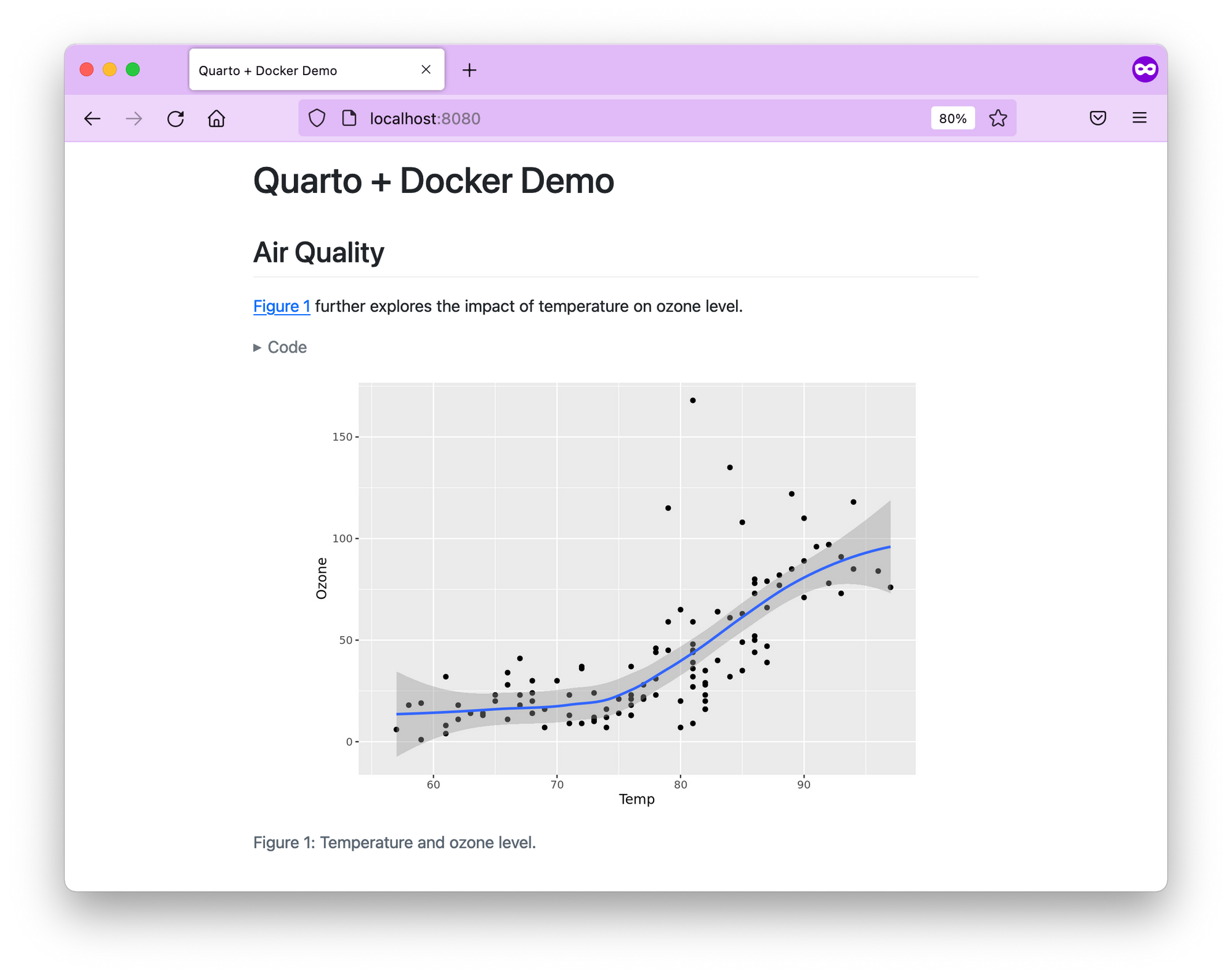 How to Set Up Quarto with Docker, Part 1: Static Content