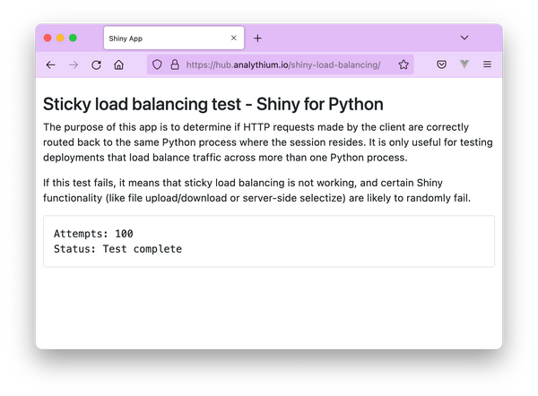 Scaling Shiny Apps For Python And R: Sticky Sessions On Heroku 2 Scaling Shiny Apps for Python and R: Sticky Sessions on Heroku